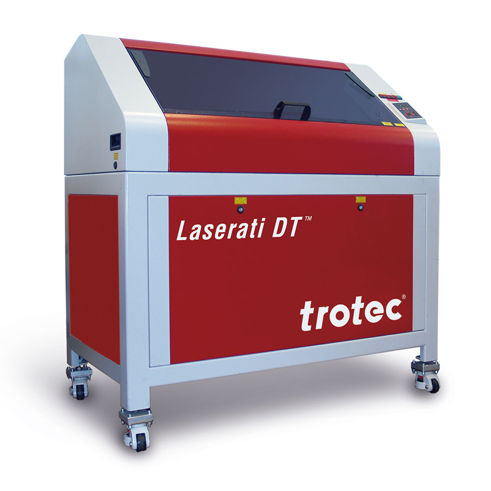 Trotec Laserati - specielní laser pro výrobu razítkových štočků