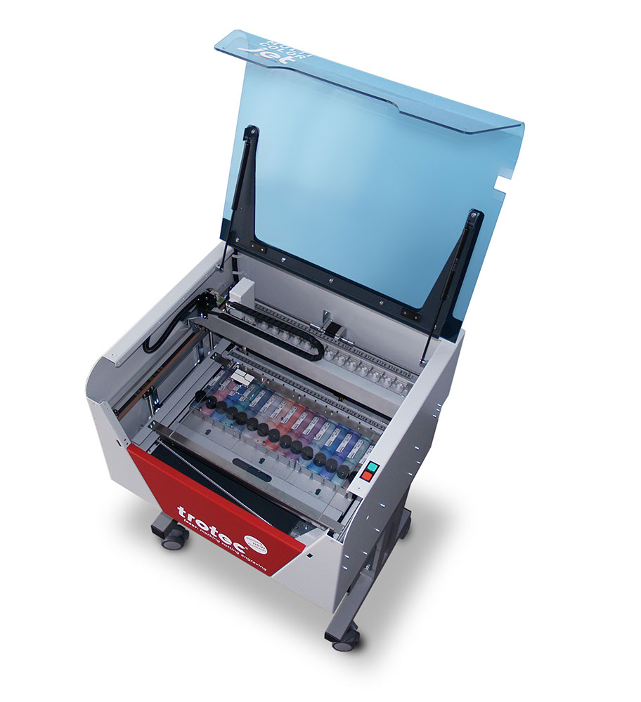 Trotec MultiColorJet - Systém pro výrobu vícebarevných štočků MCI.